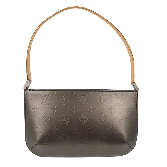 Louis Vuitton Black Monogram Mat Fowler Handbag - Picture 4 of 9